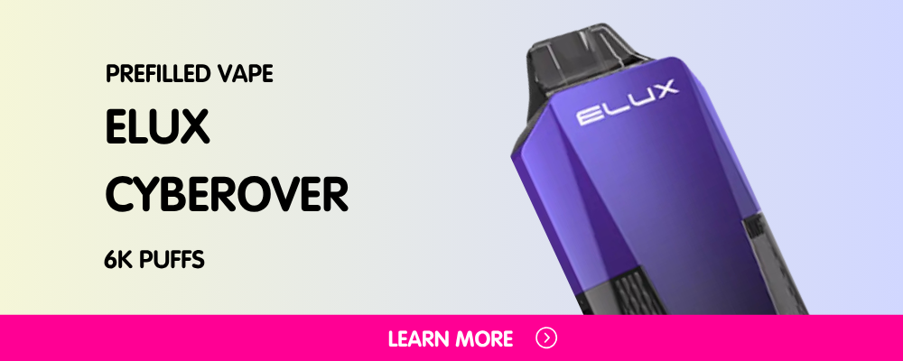 Elux Cyberover 6K Puff Prefilled Vape Kit | Shop UK Online