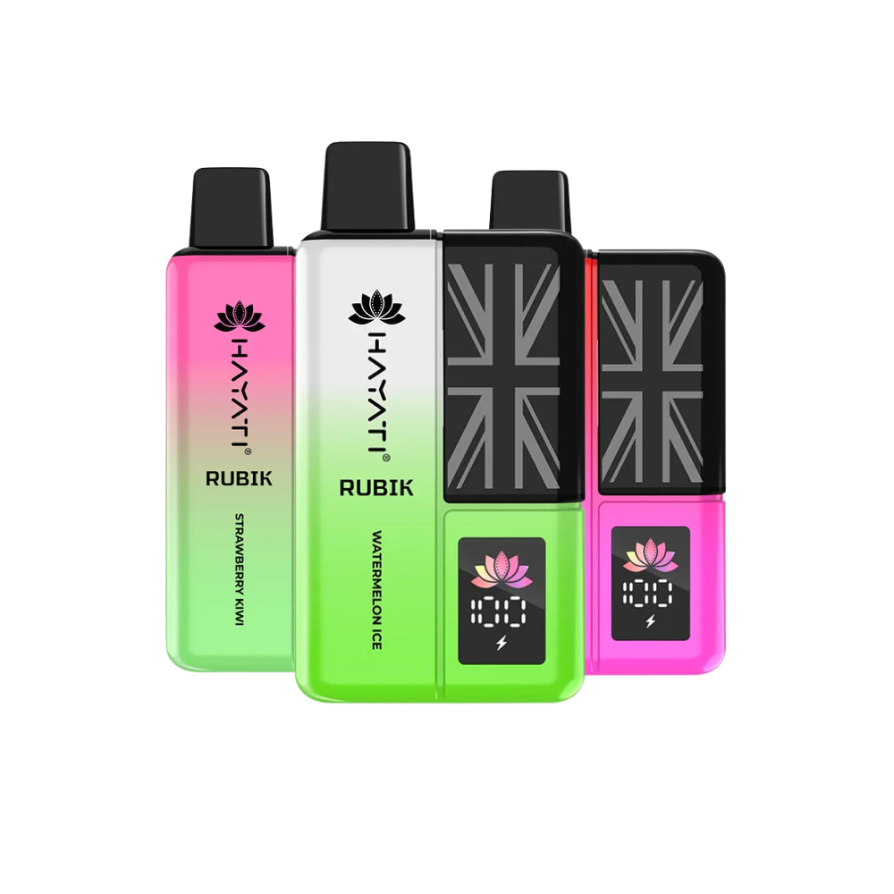 Hayati Rubik 7000 Puffs Prefilled Vape Kit Hayati Rubik 7000 Puffs Prefilled Vape Kit
