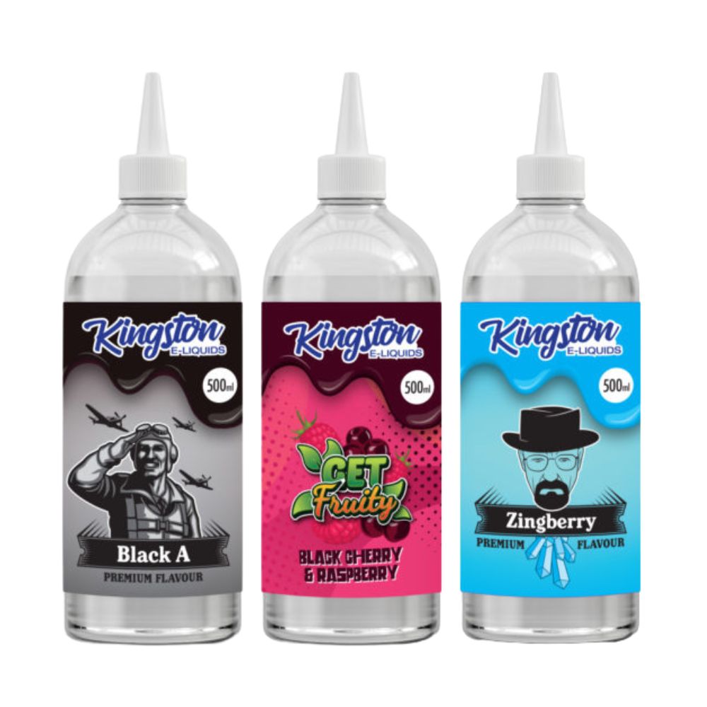 KINGSTON 500ml E-Liquid | Sale Price 23.99 KINGSTON 500ml E-Liquid | Sale Price 23.99