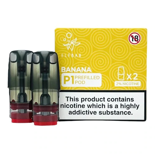 cherry ice elf bar pods Elf Bar Mate 500 P1 Pre-Filled Pods | Banana