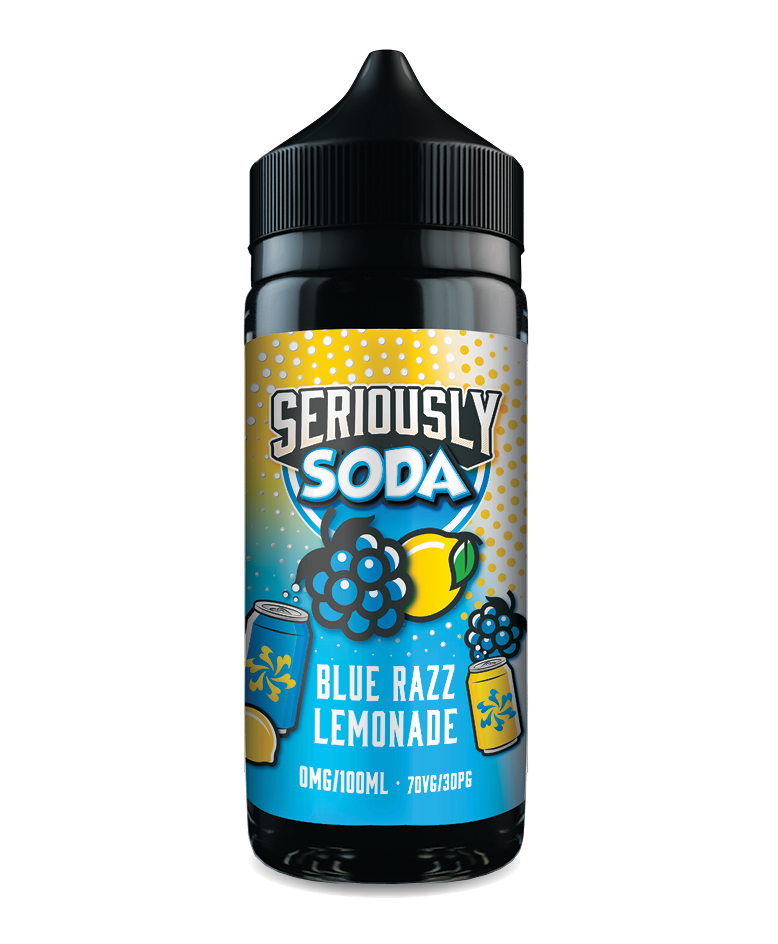 Blue Razz Lemonade 100Ml E-Liquid By Seriously Soda
