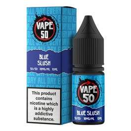 Blue Slush 10Ml E-Liquid By Vape 50