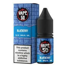 Load image into Gallery viewer, Blueberry 10Ml E-Liquid By Vape 50