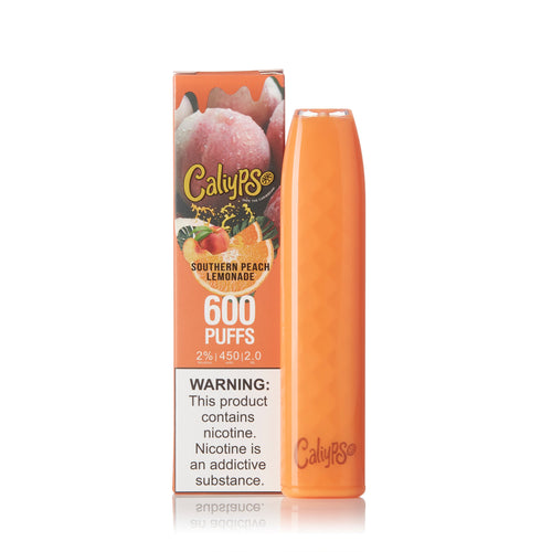 Caliypso Disposable Pod Device 600 Puff | Southern Peach Lemonade