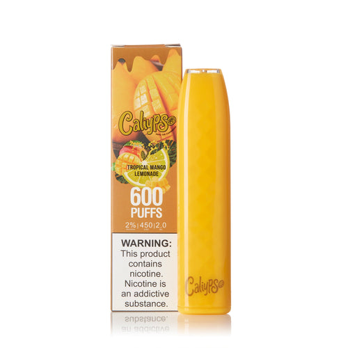 Caliypso Disposable Pod Device 600 Puff | Tropical Mango Lemonade