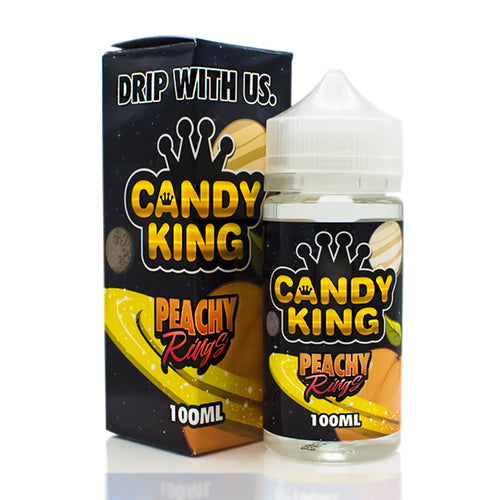 Candy King 100ml Short Fill - Peach Rings