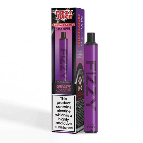 Fizzy Juice Disposable Pod Device 600 Puff | Grape Candy