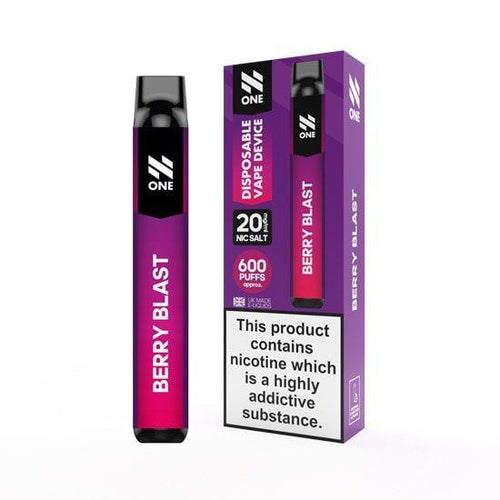 N One Disposable Vape Device 600 Puff | Berry Blast