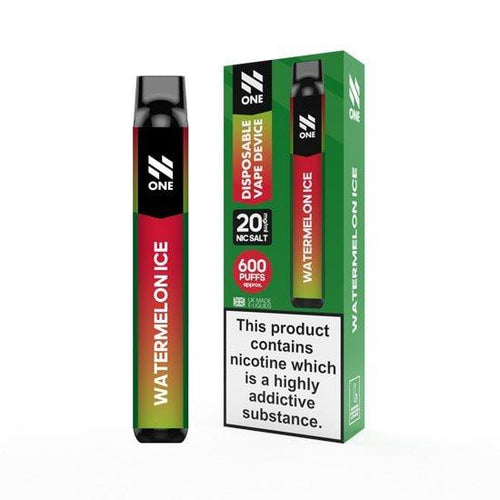 N One Disposable Vape Device 600 Puff | Watermelon Ice