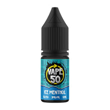 Load image into Gallery viewer, Ice Menthol 10Ml E-Liquid By Vape 50