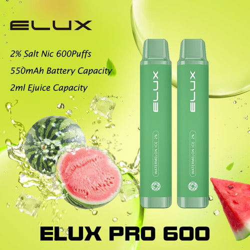 Elux Pro 600 Disposable Pod Device | Watermelon Ice