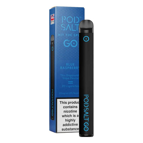 Pod Salt Go Disposable 500 Puff Device | Blue Raspberry