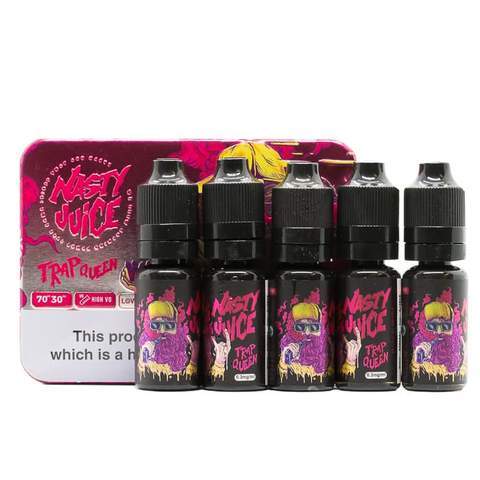 Nasty Juice Yummy Series E-Liquid - Trap Queen (5X10Ml Pack)