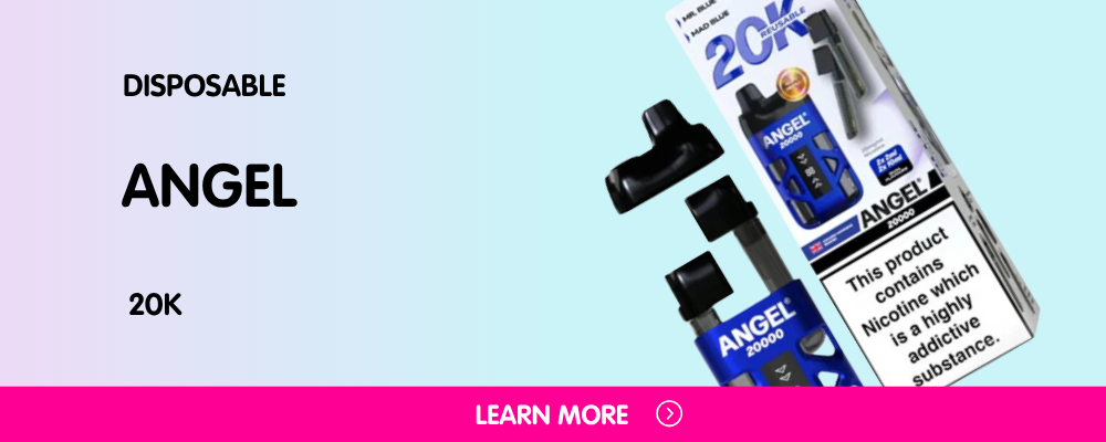 ANGEL 20K Puff Disposable Rechargeable Pod Vape Kit
