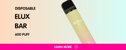 Elux Bar 600 Puff Disposable Pod Device