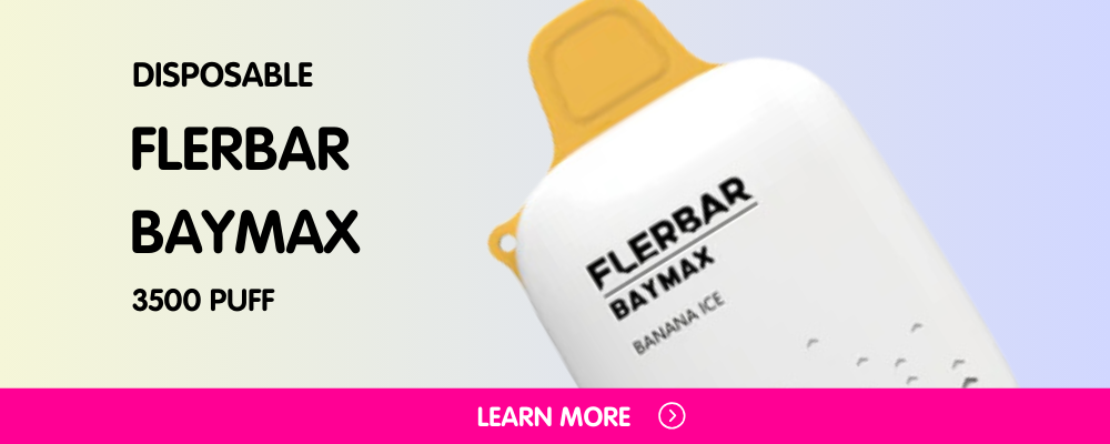 Flerbar Baymax 3500 Puff Disposable Pod Device