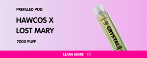 Hawcos x Lost Mary Crystal Pro Vape Kit UK