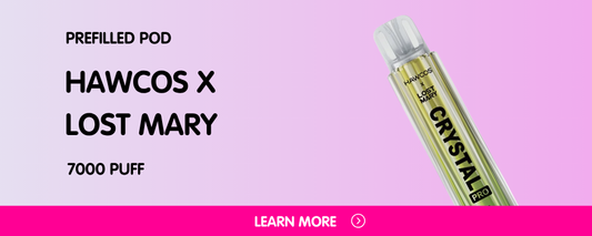 Hawcos x Lost Mary Crystal Pro Vape Kit UK