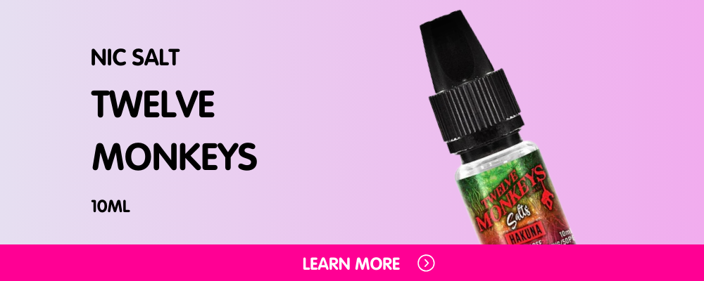 Twelve Monkeys Nic Salts 10ml