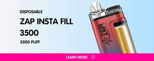 Zap Insta Fill 3500 Puff Disposible Pod Device