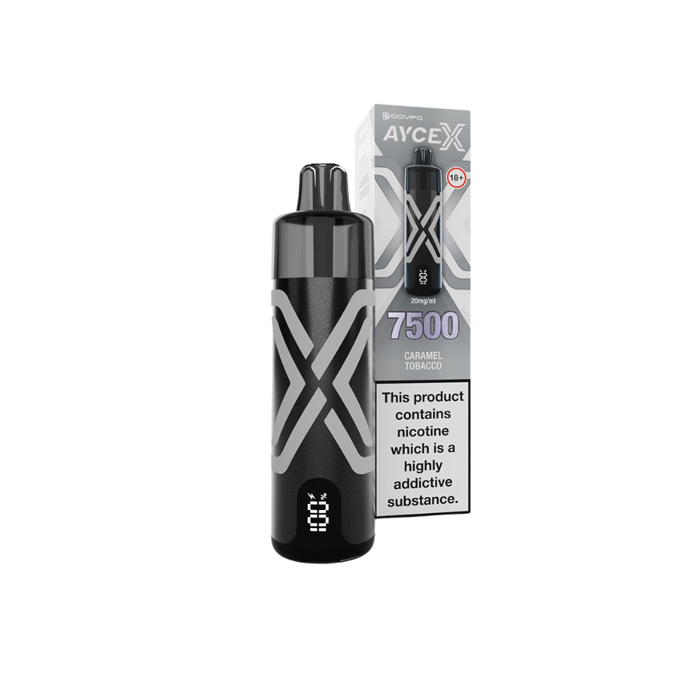 Ayce X 7500 Puff Prefilled Pod Vape Kit | Caramel Tobacco