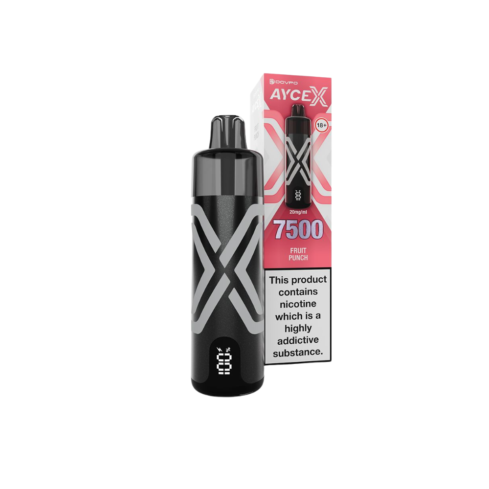 Ayce X 7500 Puff Prefilled Pod Vape Kit | Fruit punch