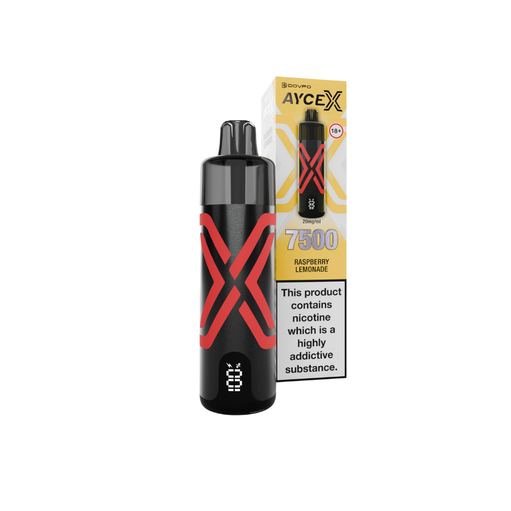 Ayce X 7500 Puff Prefilled Pod Vape Kit | Raspberry lemonade