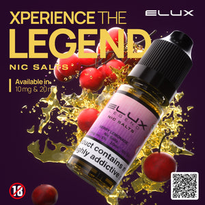 Elux Legend Nic Salt 10ml | Berry Lemonade