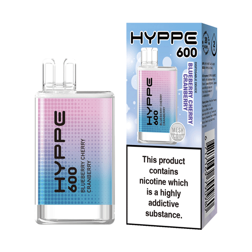 Hyppe 600 Disposable Vape Device 20MG | Blueberry Cherry Cranberry