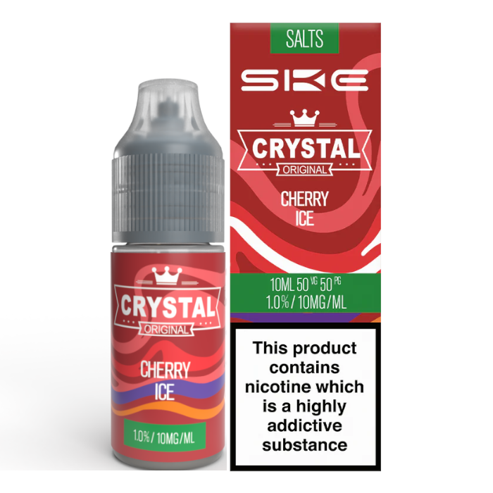 SKE Crystal Nic Salt 10ml | Cherry Ice