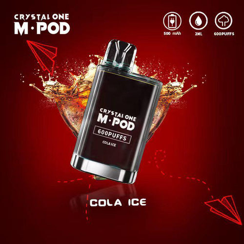 Crystal One M Pod 600 Puff Disposable Device | Cola Ice