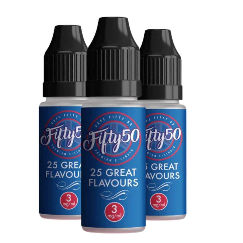 Fifty 50 E-Liquid 10ml | Sale Price £1.99