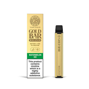 Gold Bar 600 Puff Reload Prefilled  Pod Kit