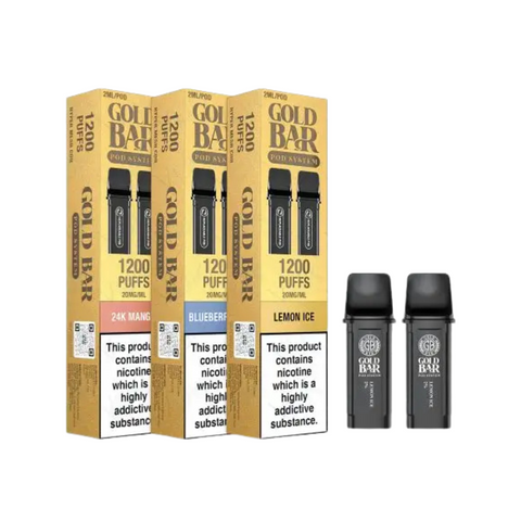 Gold Bar Reload Prefilled Pods