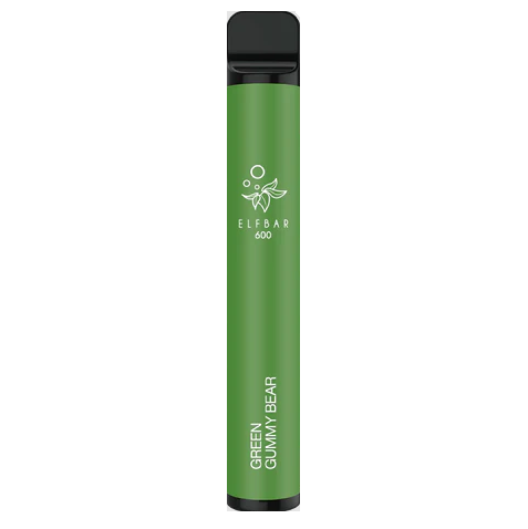 Elf Bar 600 Puff Disposable Pod Device | Green Gummy Bear