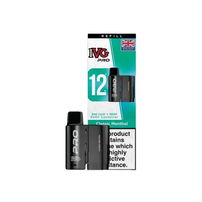IVG Pro 12 Prefilled Pod  | Replacement Pods