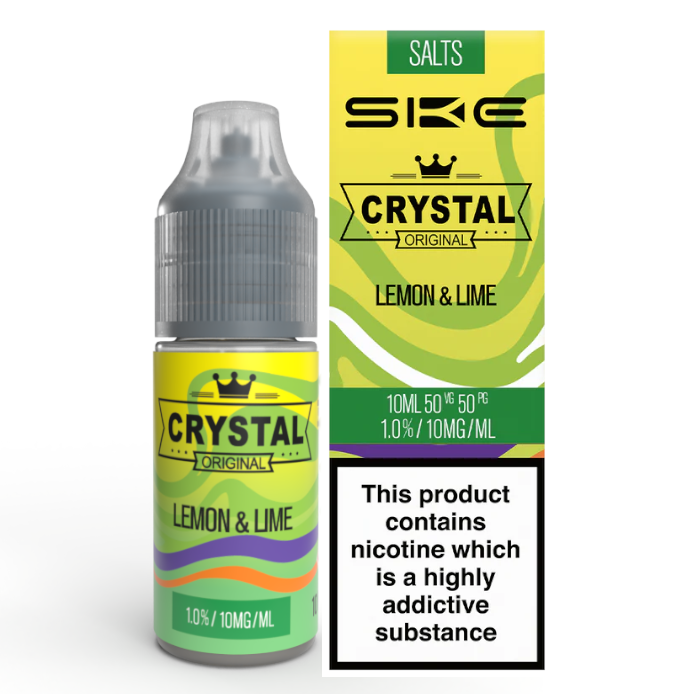 SKE Crystal Nic Salt 10ml | Lemon & Lime