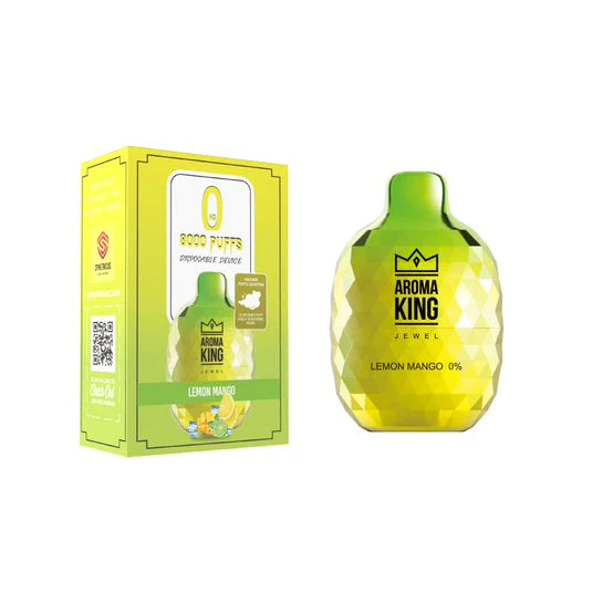 Aroma King Jewel 8000 Puffs Disposable Pod Device | Lemon Mango