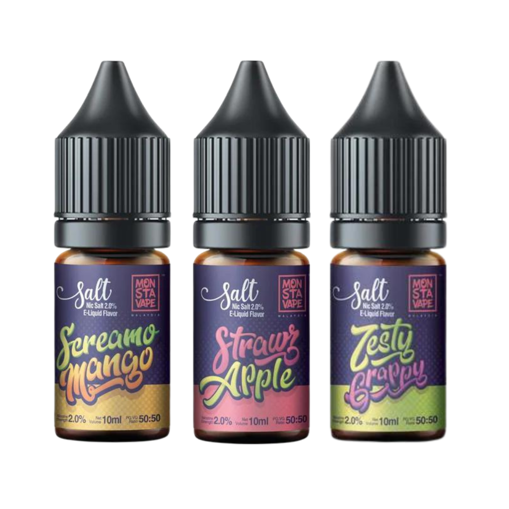 Monsta Vape 10ml Nic Salt Review: Flavours & Throat Hit Explained Monsta Vape 10ml Nic Salt Review: Flavours & Throat Hit Explained