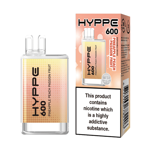 Hyppe 600 Disposable Vape Device 20MG | Pineapple Peach Passionfruit