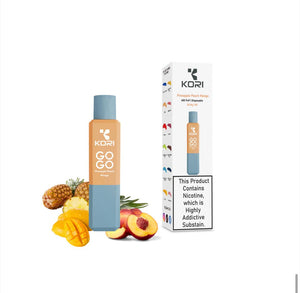 Kori Go Go 600 Puff Disposable Vape Device | Pineapple Peach Mango