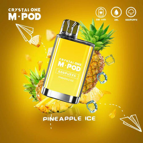 Crystal One M Pod 600 Puff Disposable Device | Pineapple Ice