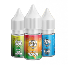 Pukka Juice 10ml Nic Salts E-Liquid