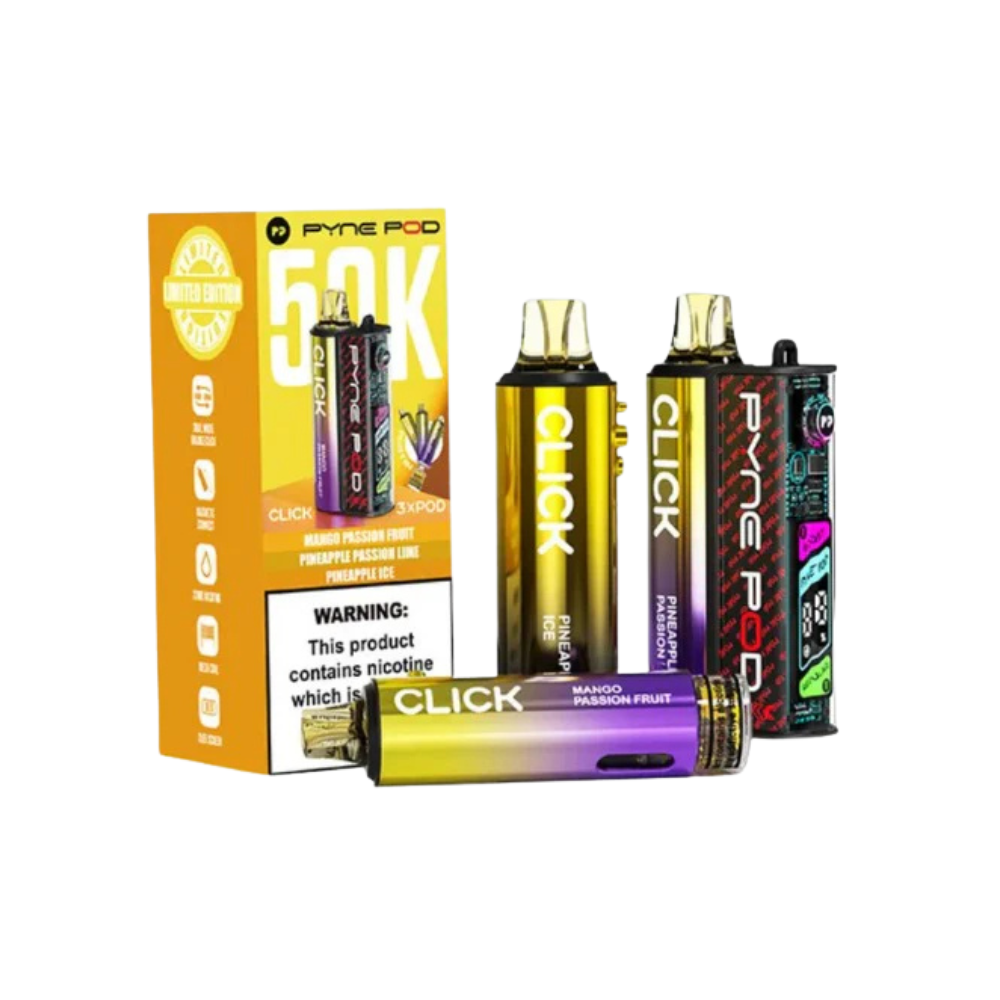 Pyne Pod Open Pyne Pod Click 50k Pre-Filled Pod Device | Any 2 for £30.00