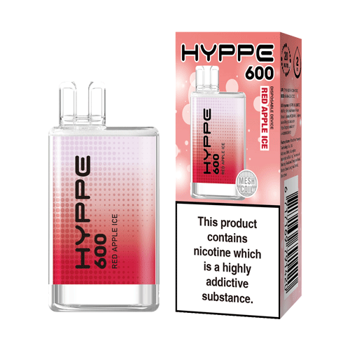 Hyppe 600 Disposable Vape Device 20MG | Red Apple Ice