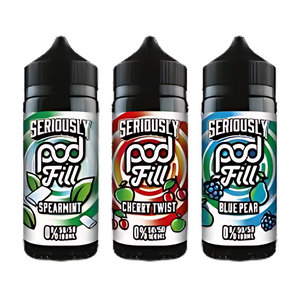 Seriously Pod Fill 100ml E-Liquid By Doozy Vape