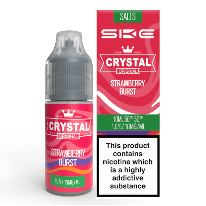 SKE Crystal Nic Salt 10ml | Strawberry Burst