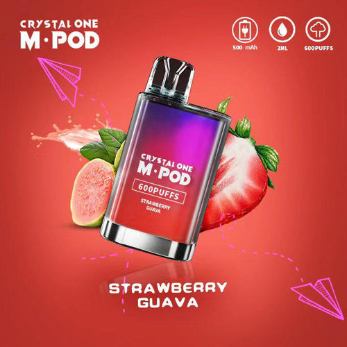 Crystal One M Pod 600 Puff Disposable Device | Strawberry Guava
