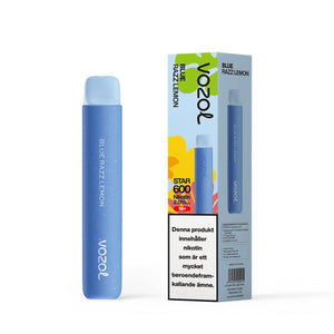 Vozol Star 600 Puff Disposable Vape Device | Blue Razz Lemonade
