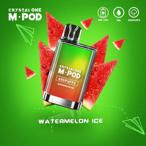 Crystal One M Pod 600 Puff Disposable Device | Watermelon Ice